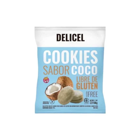 DELICEL Galletitas de coco sin TACC 150 gr