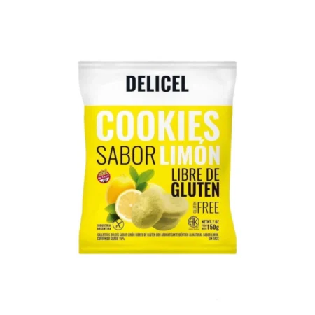 DELICEL Galletitas de limón sin TACC 200 gr