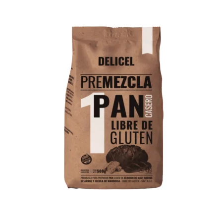 DELICEL Premezcla pan sin TACC 500 gr