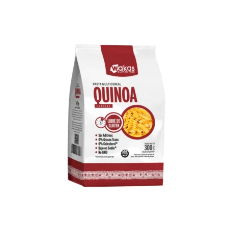 WAKAS Fideos de quinoa sin TACC 300 gr