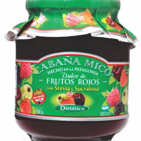 dulce dietetico de frutos rojos 380g