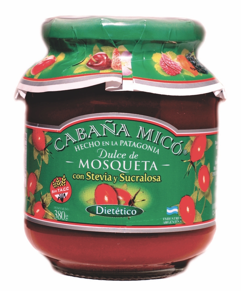 dulce dietetico de mosqueta 380g