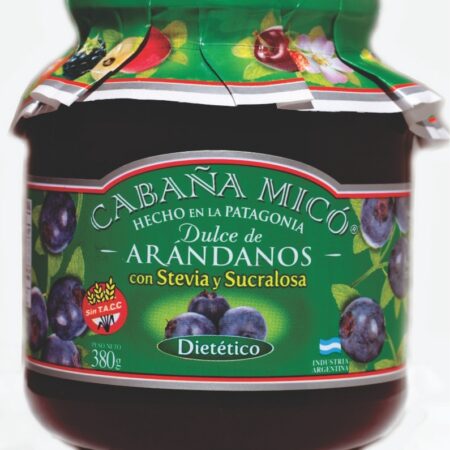 dulce dietetico de arandanos 380g