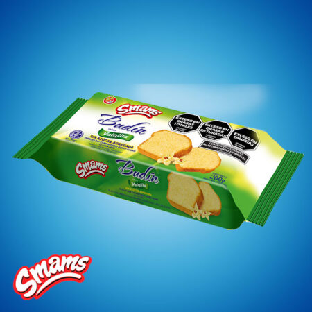 budin vainilla sin tacc sin azucar SMAMS 200g