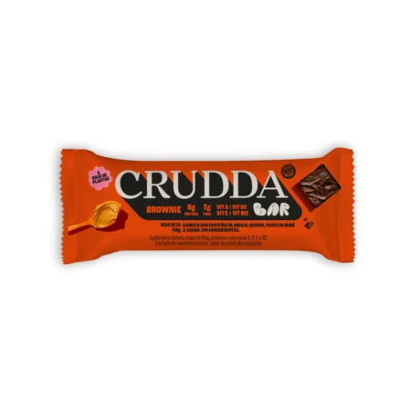 CRUDDA Barra proteíca de brownie 40 gr