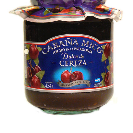 mermelada de cerzas 454g cabaña mico