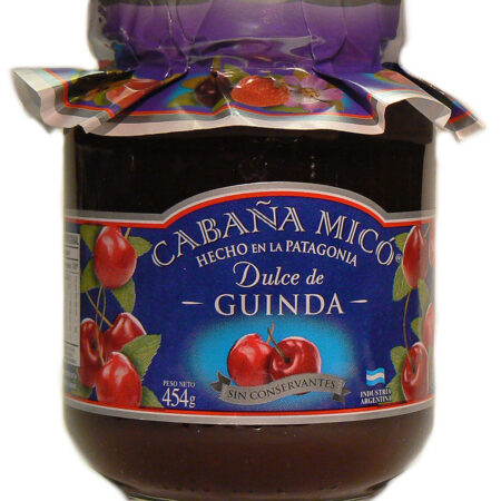 mermelada de guindas 454g cabaña mico