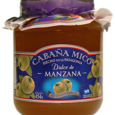mermelada de manzana 454g cabaña mico
