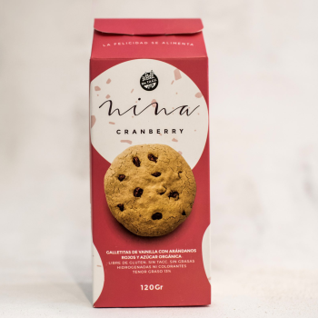 galletitas nina cranberry sin tacc 120g