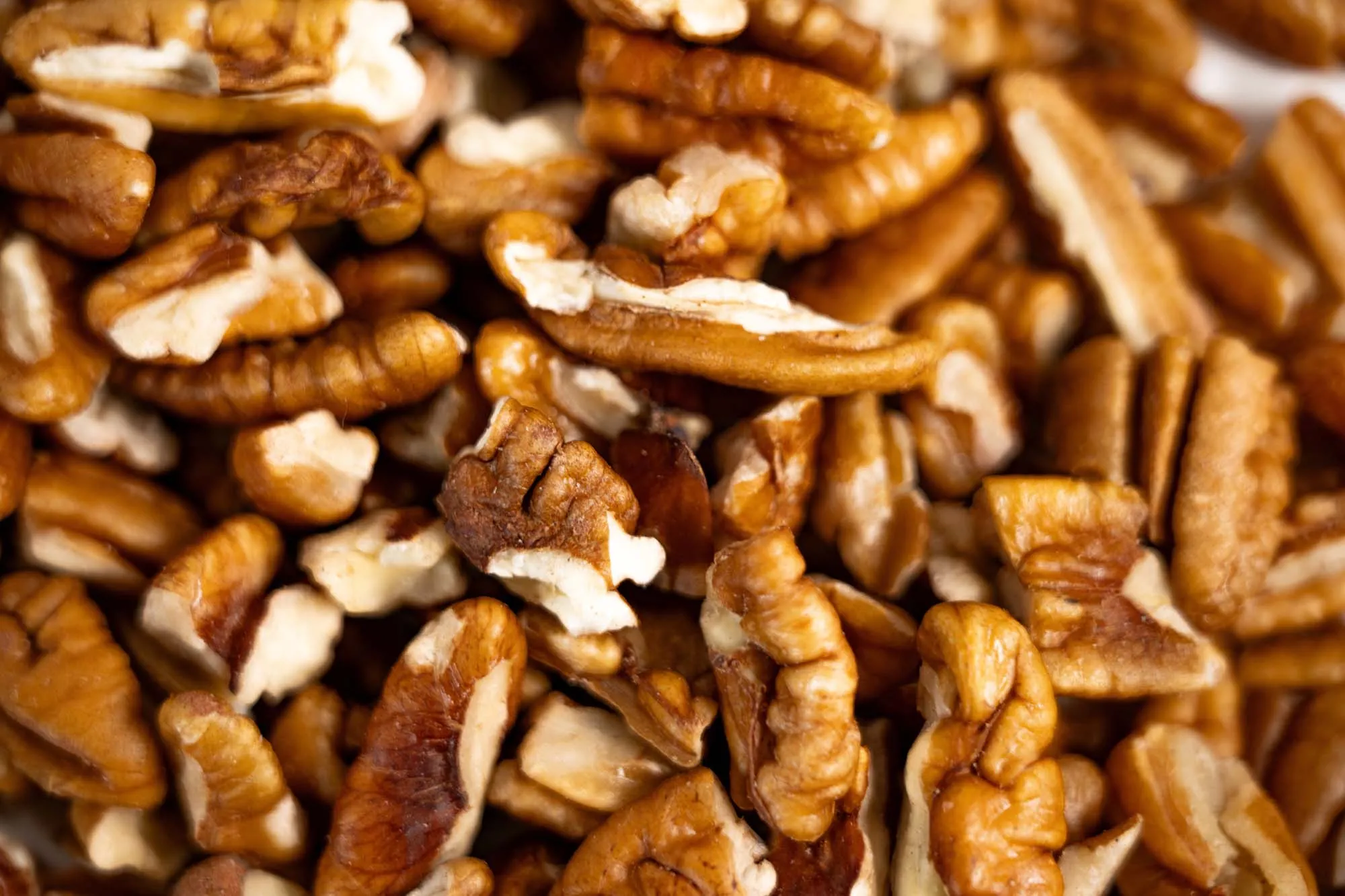 nuez pecan pelada partida 250g