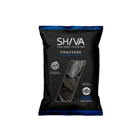 SHIVA Crackers carbón vegetal sin TACC 100 gr