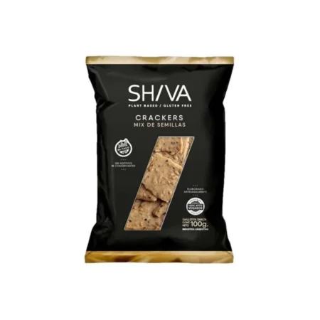 SHIVA Crackers mix de semillas sin TACC 100 gr